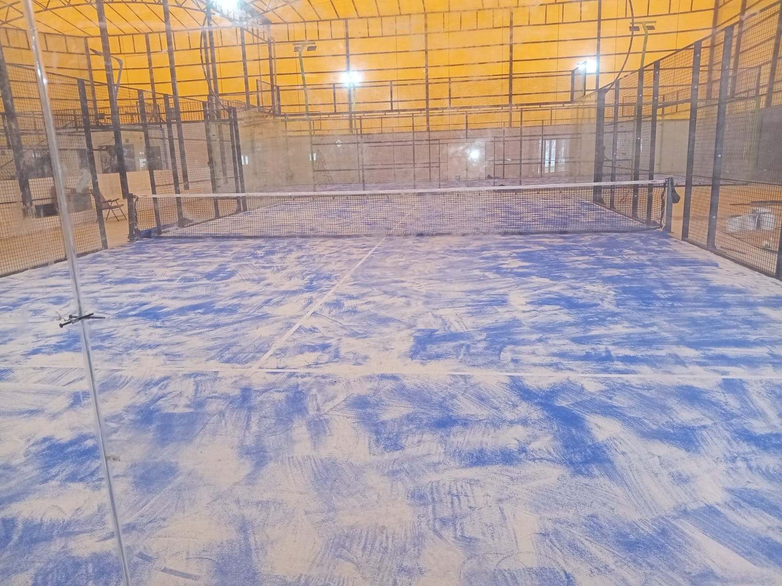 ملعب بادل من تنفيذ جرين جروث في الرياض